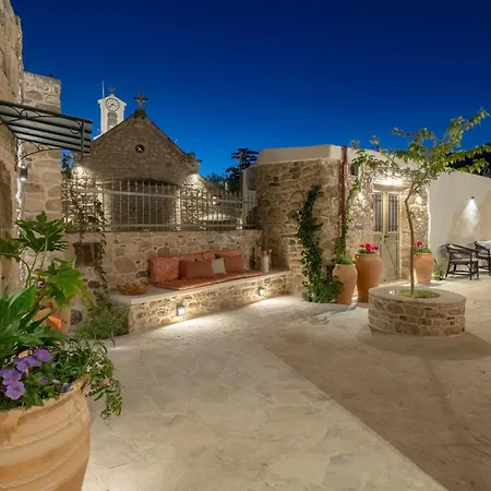 St.ten Stone Built Village Agioi Deka (Crete)